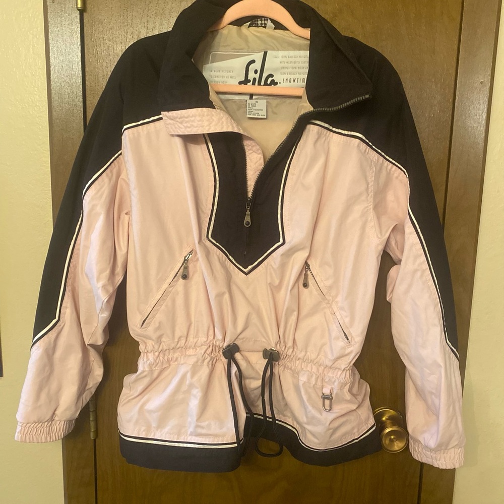 Fila Beige and Black Skiwear